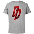 thumbnail image 1 of Marvel Daredevil Logo - Short Sleeve Cotton T-Shirt for Adults - Customized-Athletic Heather, 1 of 5
