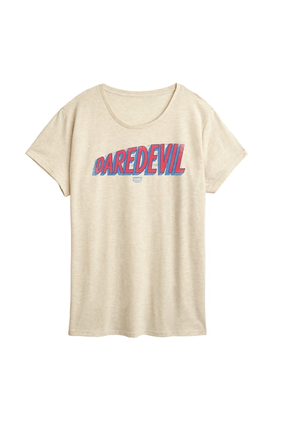 - Daredevil Logo Tonal Washed - Women's Short Sleeve Graphic T-Shirt