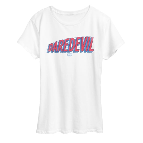 Marvel - Daredevil Logo Tonal Washed Women's Short Sleeve Graphic T-Shirt