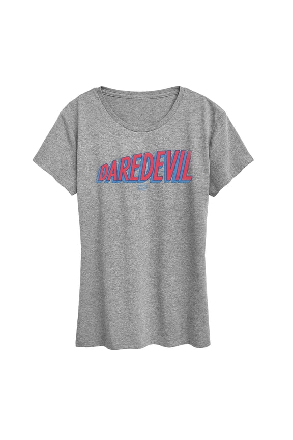 - Daredevil Logo Tonal Washed - Women's Short Sleeve Graphic T-Shirt