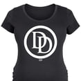 thumbnail image 1 of Marvel - Daredevil Logo - Women's Maternity Scoop Neck Graphic T-Shirt, 1 of 4