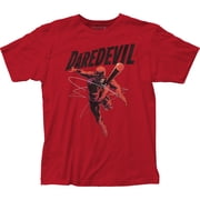 Marvel Daredevil Mens Attack Slim-Fit T-Shirt Red S