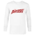 thumbnail image 1 of Marvel Daredevil Series Logo - Long Sleeve T-Shirt for Men - Customized-White, 1 of 5