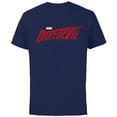thumbnail image 1 of Marvel Daredevil Series Logo - Short Sleeve Cotton T-Shirt for Adults - Customized-Navy, 1 of 5
