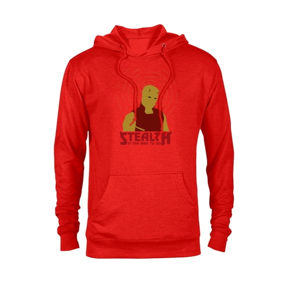 Marvel Daredevil Stealth is the Way to Go She-Hulk Disney+ - Pullover Hoodie for Adults - Customized-Red