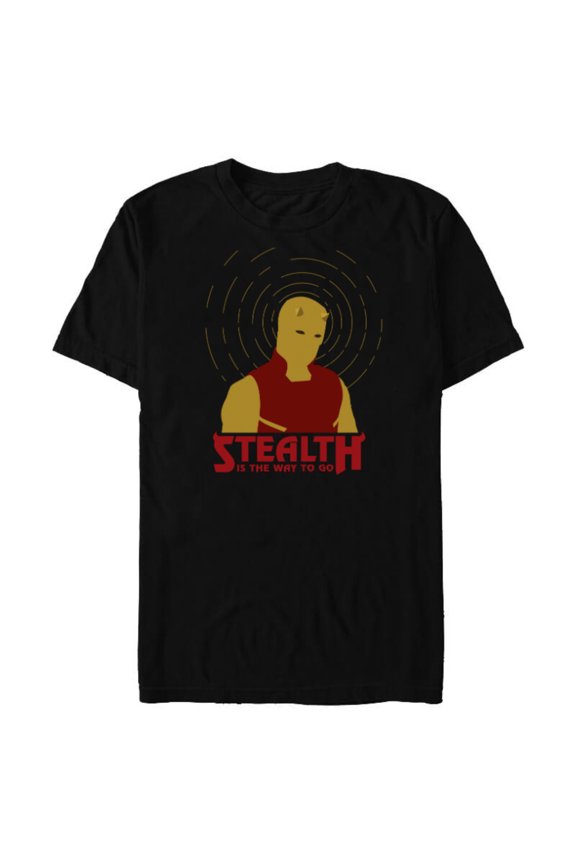Daredevil Stealth is the Way to Go She-Hulk Disney+ - Short Sleeve Blended T-Shirt for Adults - Customized-Black