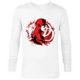 thumbnail image 1 of Marvel Daredevil Super Hero Comic Art City and DD Symbol - Long Sleeve T-Shirt for Men - Customized-White, 1 of 5