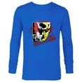 thumbnail image 1 of Marvel Daredevil Super Hero Comic Art Face and DD Logo - Long Sleeve T-Shirt for Men - Customized-Navy, 1 of 5