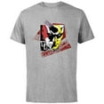 thumbnail image 1 of Marvel Daredevil Super Hero Comic Art Face and DD Logo - Short Sleeve Cotton T-Shirt for Adults - Customized-Athletic Heather, 1 of 5