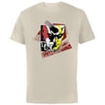 thumbnail image 1 of Marvel Daredevil Super Hero Comic Art Face and DD Logo - Short Sleeve Cotton T-Shirt for Adults - Customized-Natural, 1 of 5