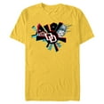 thumbnail image 1 of Marvel Daredevil Super Hero Comic Art Streak DD Logo 3 Faces - Short Sleeve Blended T-Shirt for Adults - Customized-Yellow, 1 of 5