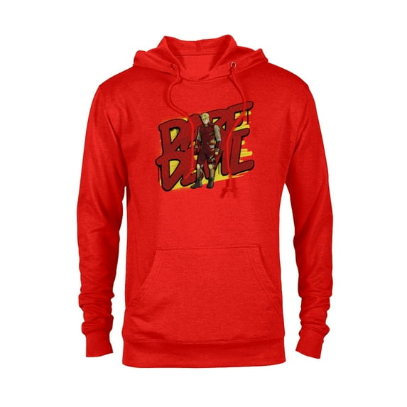 Marvel Daredevil Yellow and Red Suit She-Hulk Disney+ - Pullover Hoodie for Adults - Customized-Red