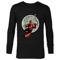 thumbnail image 1 of Marvel Daredevil in Danger’s Sights Comic Art - Long Sleeve T-Shirt for Men - Customized-Black, 1 of 5