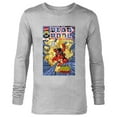 thumbnail image 1 of Marvel Deadpool #21 Dead Reckoning 1998 Comic Cover - Long Sleeve T-Shirt for Men - Customized-Athletic Heather, 1 of 5