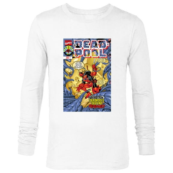 Marvel Deadpool #21 Dead Reckoning 1998 Comic Cover - Long Sleeve T-Shirt for Men - Customized-White