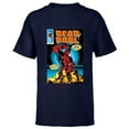 thumbnail image 1 of Marvel Deadpool #26 AIM Drums 1999 Classic Comic Cover - Short Sleeve T-Shirt for Kids - Customized-Navy, 1 of 5