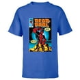 thumbnail image 1 of Marvel Deadpool #26 AIM Drums 1999 Classic Comic Cover - Short Sleeve T-Shirt for Kids - Customized-Royal, 1 of 5