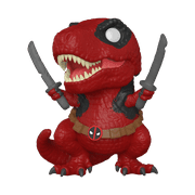 Marvel Deadpool 30th Funko POP! Age over 8 Dinopool Vinyl Figure, Red, 9"