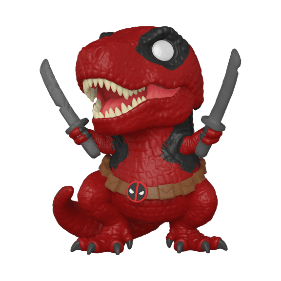 Marvel Deadpool 30th Funko POP! Age over 8 Dinopool Vinyl Figure, Red, 9"