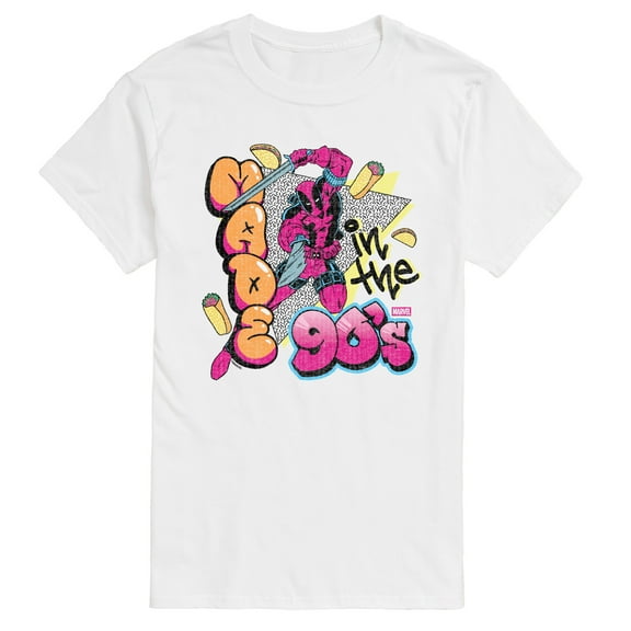 Marvel - Deadpool 90S Graffiti - Men's Short Sleeve Graphic T-Shirt
