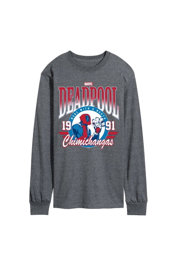 Deadpool - Athletic - Men's Long Sleeve Graphic T-Shirt