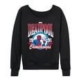 thumbnail image 1 of Marvel Deadpool - Athletic - Women's French Terry Pullover Long Sleeve Shirt, 1 of 5