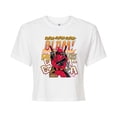 thumbnail image 1 of Marvel Deadpool - Blam - Juniors Cropped Graphic T-Shirt, 1 of 5