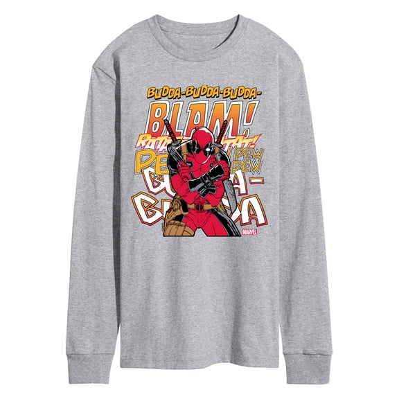 Marvel Deadpool - Blam - Men's Long Sleeve Graphic T-Shirt