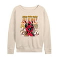 thumbnail image 1 of Marvel Deadpool - Blam - Women's French Terry Pullover Sweatshirt, 1 of 5