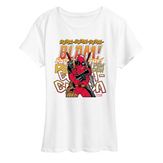 Marvel Deadpool - Blam - Women's Short Sleeve Graphic T-Shirt