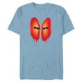 thumbnail image 1 of Marvel Deadpool Blood Drip Eyes Mask Comic Art - Short Sleeve Blended T-Shirt for Adults - Customized-Ocean Blue, 1 of 5