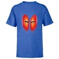 thumbnail image 1 of Marvel Deadpool Blood Drip Eyes Mask Comic Art - Short Sleeve T-Shirt for Kids - Customized-Royal, 1 of 5
