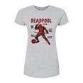 thumbnail image 1 of Marvel Deadpool - Blueprint - Juniors Fitted Graphic T-Shirt, 1 of 4