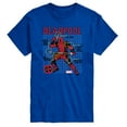 thumbnail image 1 of Marvel Deadpool - Blueprint - Men's Short Sleeve Graphic T-Shirt, 1 of 5