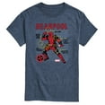 thumbnail image 1 of Marvel Deadpool - Blueprint - Men's Short Sleeve Graphic T-Shirt, 1 of 5