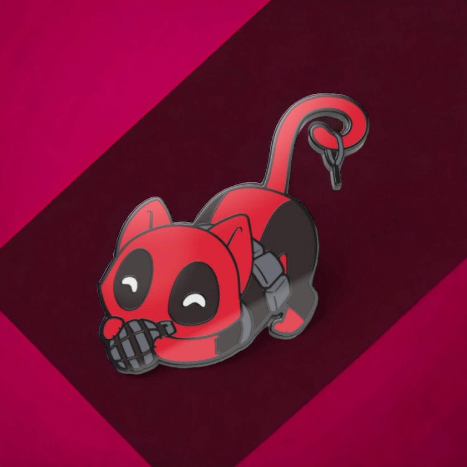 Marvel Deadpool - Catpool Enamel Pin - Walmart.com