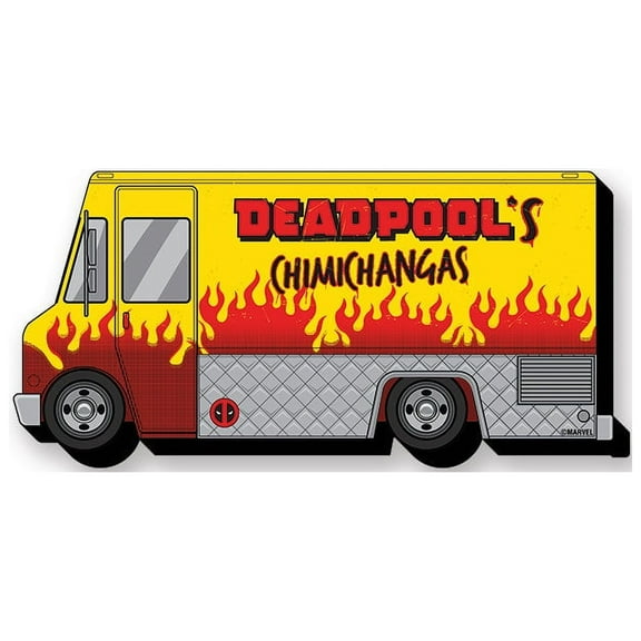 Marvel Deadpool Chimichangas Truck Funky Chunky Magnet