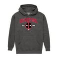 thumbnail image 1 of Marvel - Deadpool Collegiate - Men's Long Sleeve Fleece Pullover Hoodie, 1 of 4