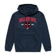 thumbnail image 1 of Marvel - Deadpool Collegiate - Men's Long Sleeve Fleece Pullover Hoodie, 1 of 3