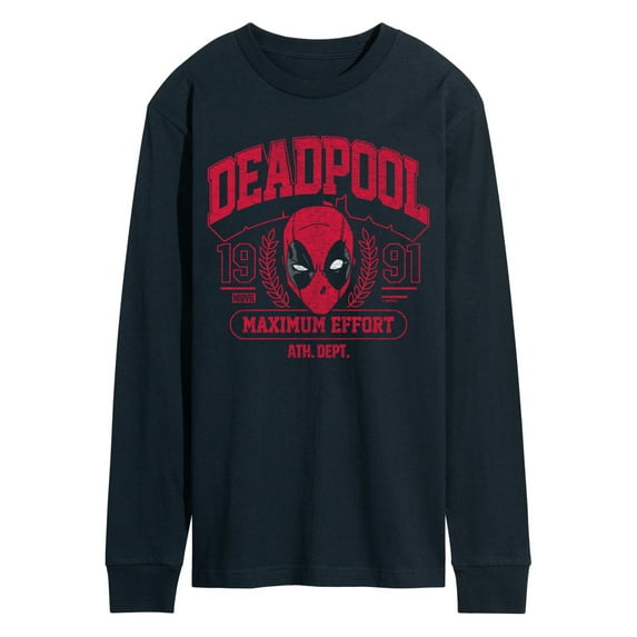 Marvel Deadpool - Collegiate - Men's Long Sleeve Graphic T-Shirt