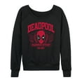 thumbnail image 1 of Marvel Deadpool - Collegiate - Women's French Terry Pullover Sweatshirt, 1 of 5