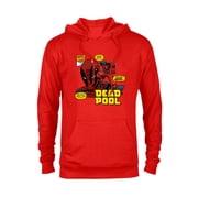 Marvel Deadpool Comic Art - Pullover Hoodie for Adults - Customized-Red