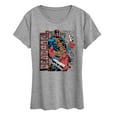 thumbnail image 1 of Marvel Deadpool - Comic Book Panel - Women's Short Sleeve Graphic T-Shirt, 1 of 5