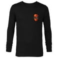 thumbnail image 1 of Marvel Deadpool Comic Despicable Deadpool Mask Corner Art - Long Sleeve T-Shirt for Men - Customized-Black, 1 of 5