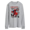 thumbnail image 1 of Marvel - Deadpool Comic - Men's Long Sleeve Graphic T-Shirt, 1 of 4