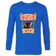 thumbnail image 1 of Marvel Deadpool Comic Mercs 1 Mil Booth Cute Style - Long Sleeve T-Shirt for Men - Customized-Navy, 1 of 5