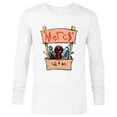 thumbnail image 1 of Marvel Deadpool Comic Mercs 1 Mil Booth Cute Style - Long Sleeve T-Shirt for Men - Customized-White, 1 of 5