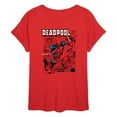 thumbnail image 1 of Marvel - Deadpool Comic - Women's Oversized Graphic T-Shirt, 1 of 4