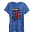 thumbnail image 1 of Marvel - Deadpool Comic - Women's Short Sleeve Graphic T-Shirt, 1 of 4