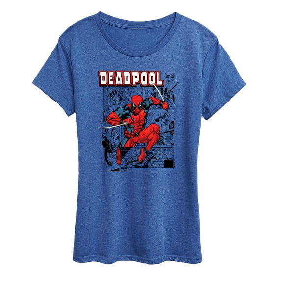 Marvel - Deadpool Comic - Women's Short Sleeve Graphic T-Shirt